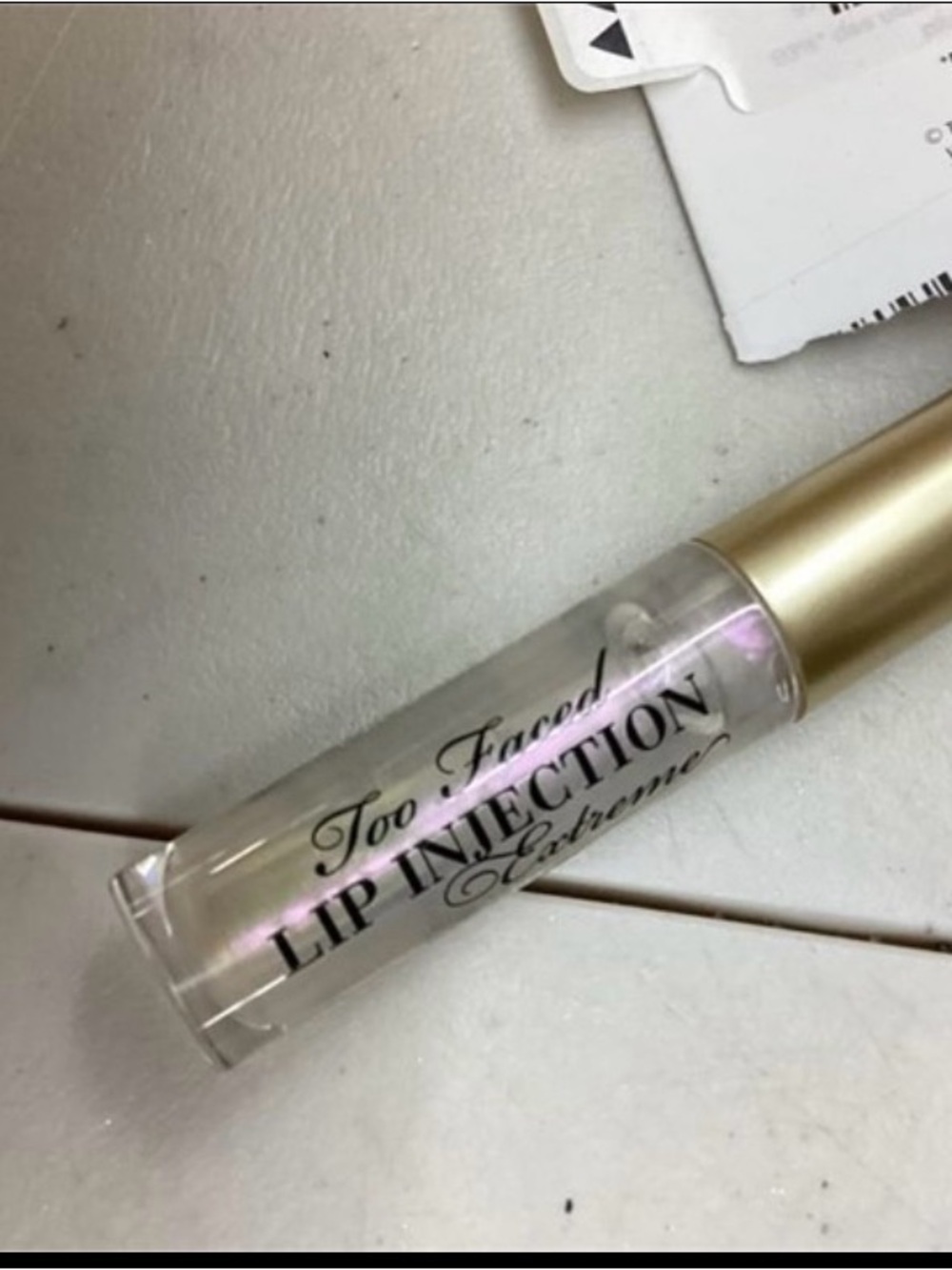Too Faced Lip Injection Extreme Plumping Gloss - Iridescent Pearl Sheen